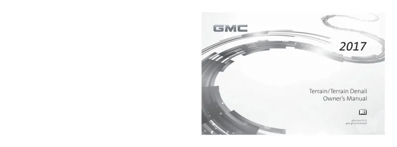 2017 gmc terrain owners manual