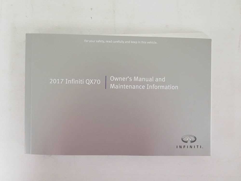 2017 infiniti qx70 owners manual