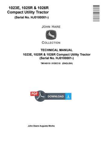 2017 john deere 1025r owners manual