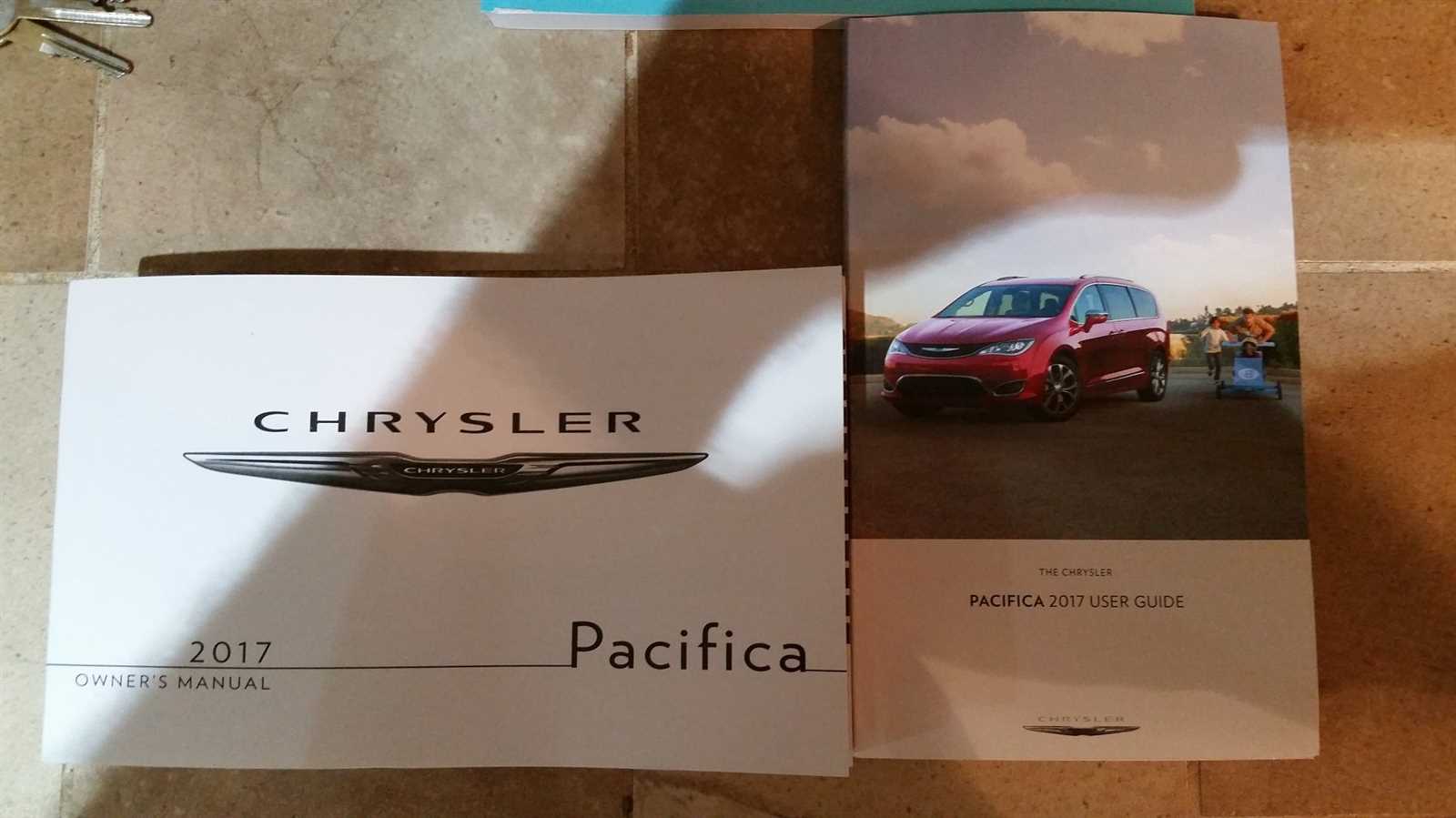 2017 pacifica owners manual