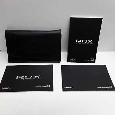 2018 acura rdx owners manual