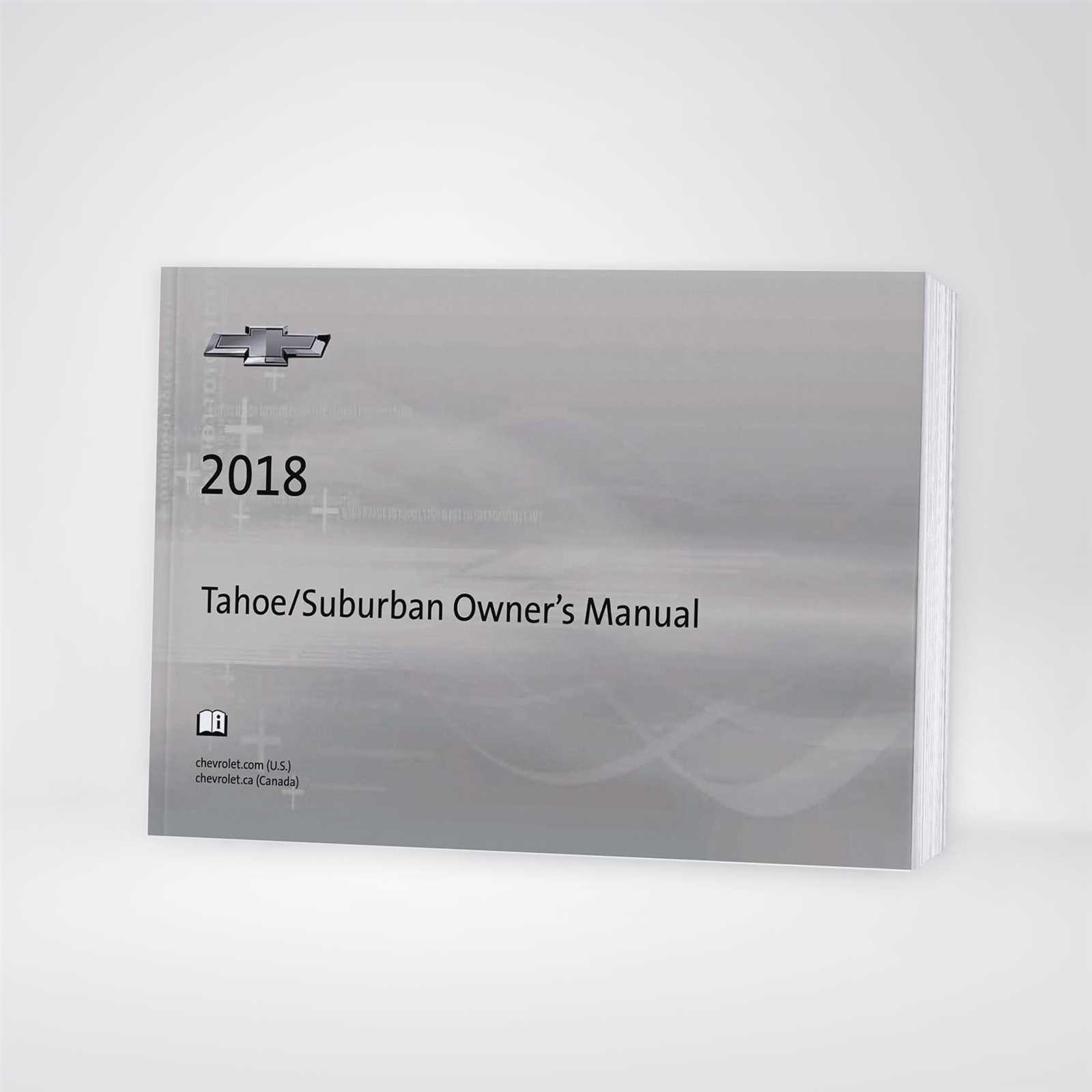 2018 chevrolet suburban owners manual