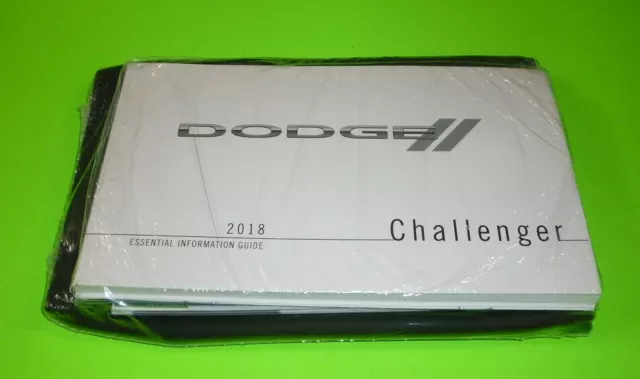 2018 dodge challenger sxt owners manual