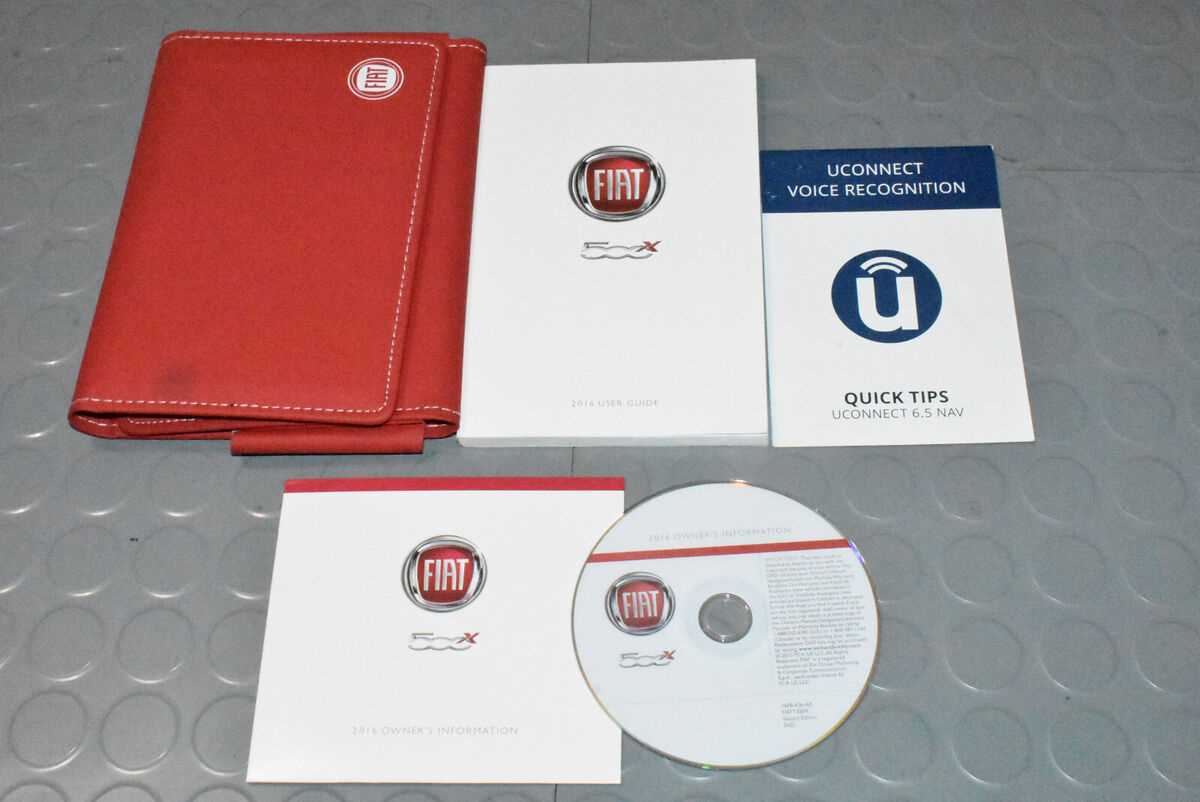 2018 fiat 500 owners manual