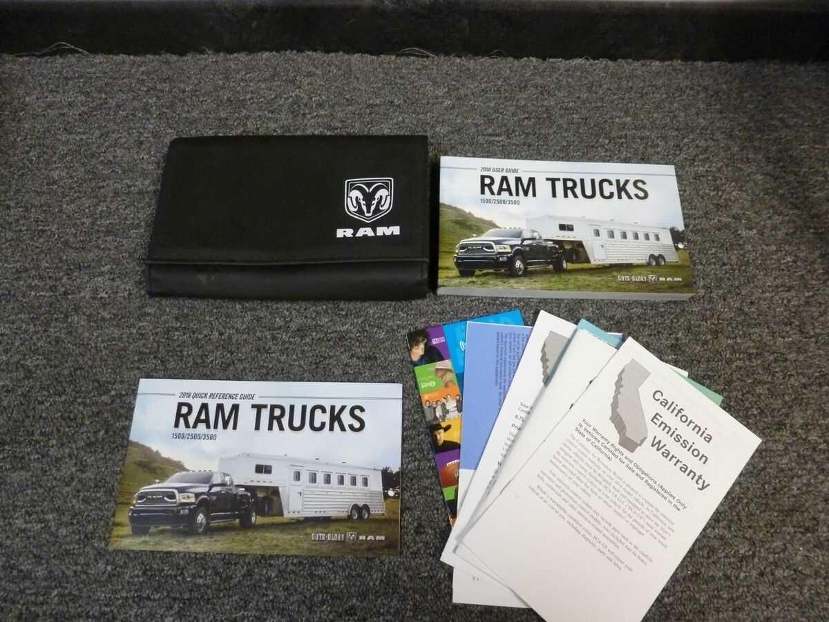 2018 ram 1500 owners manual