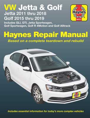 2018 vw golf owners manual
