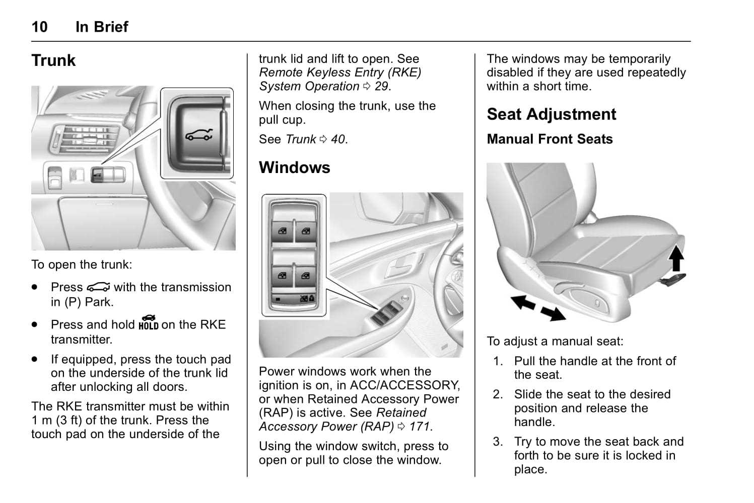 2018 chevrolet impala owners manual