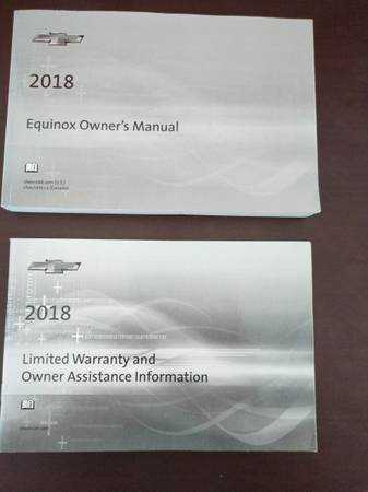 2018 equinox owners manual