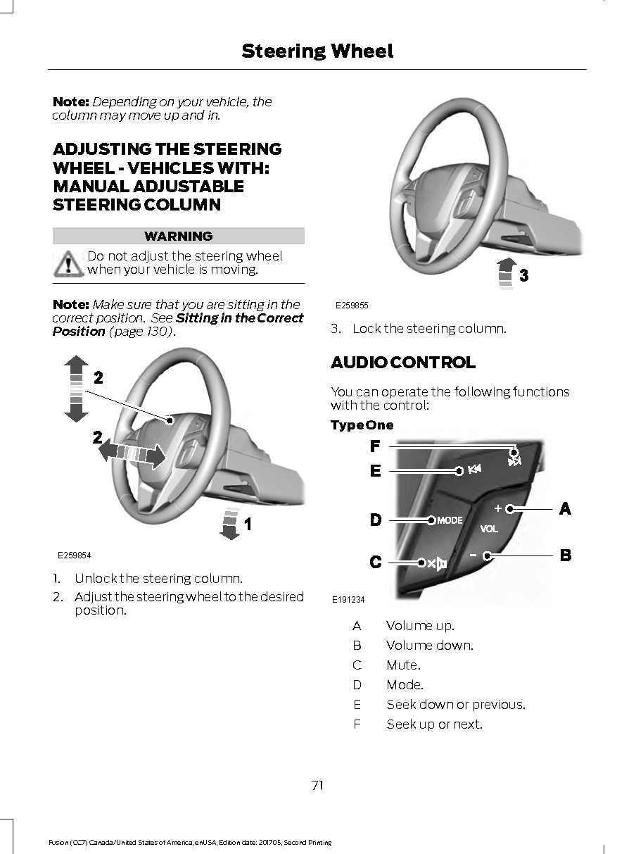 2018 ford fusion owners manual