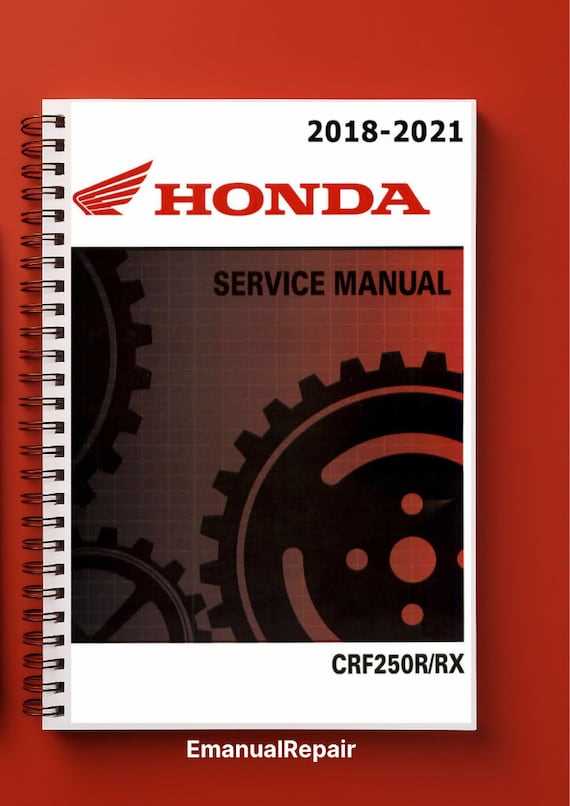 2018 honda crf250r owners manual