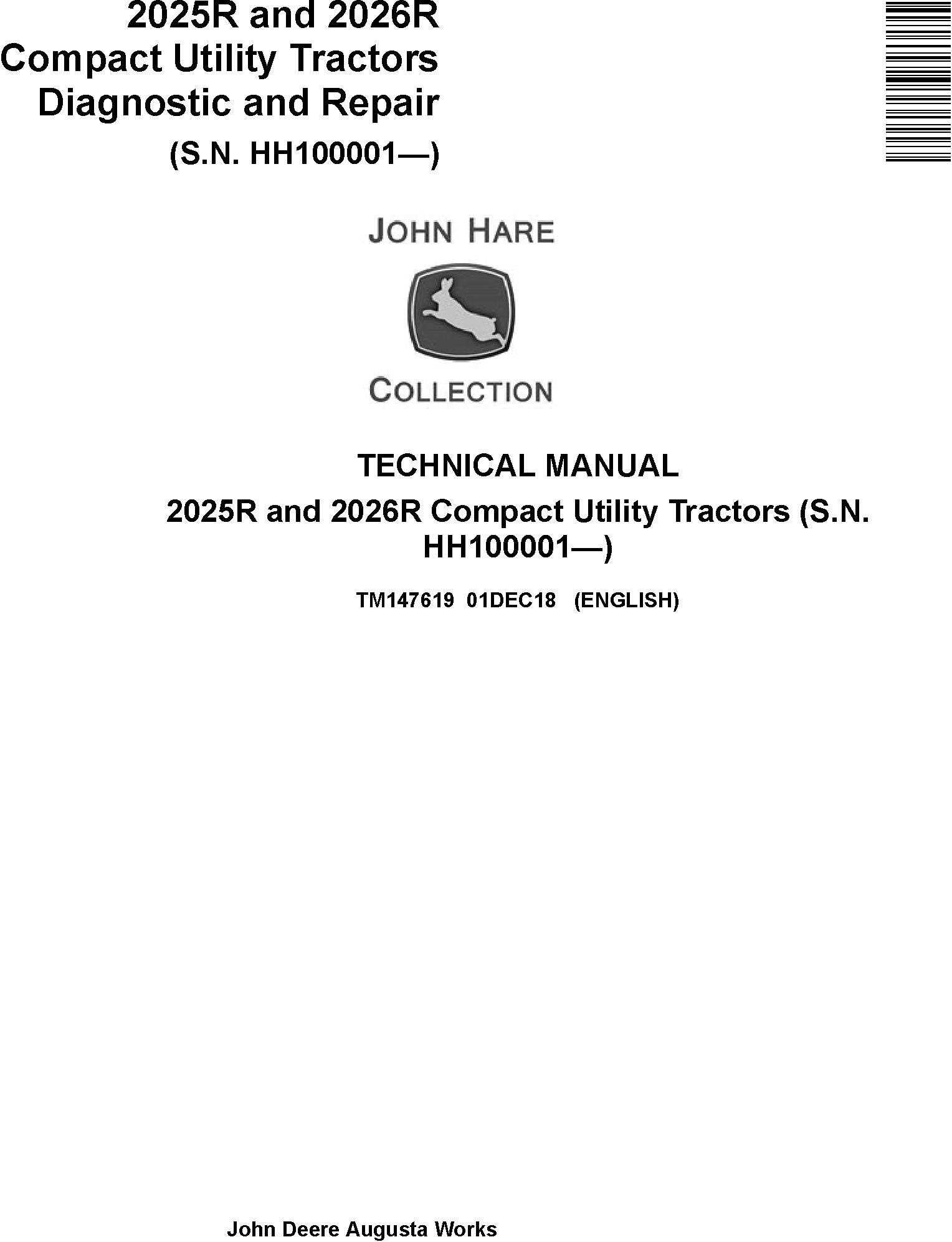 2018 john deere 2025r owners manual