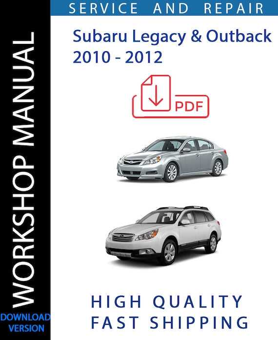 2018 subaru outback owners manual