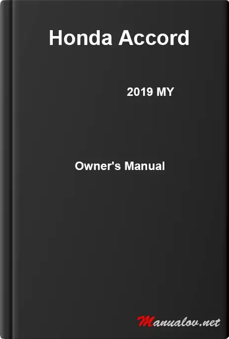 2019 accord owners manual