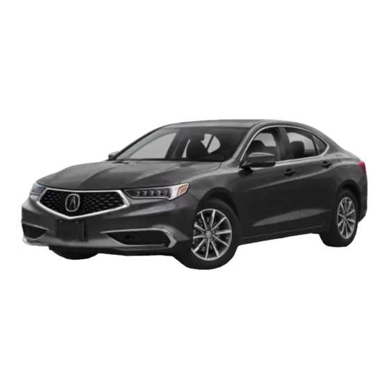 2019 acura tlx owners manual