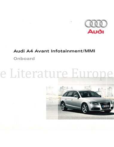 2019 audi a4 owners manual