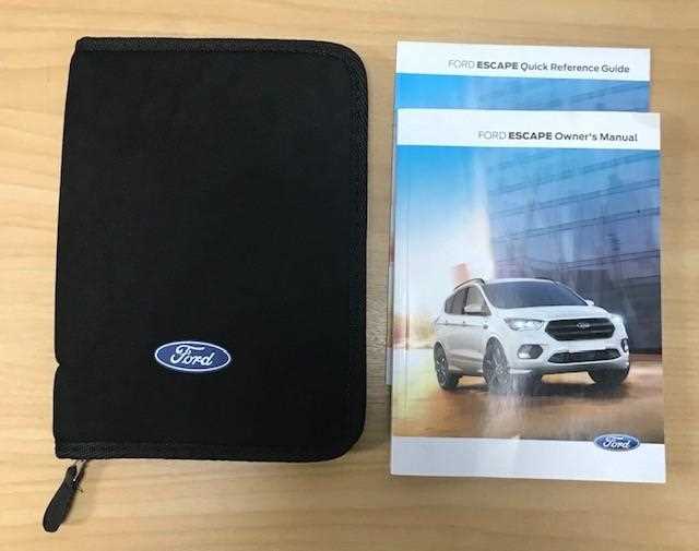 2019 ford escape sel owners manual