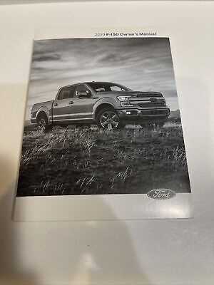 2019 ford f 150 raptor owners manual