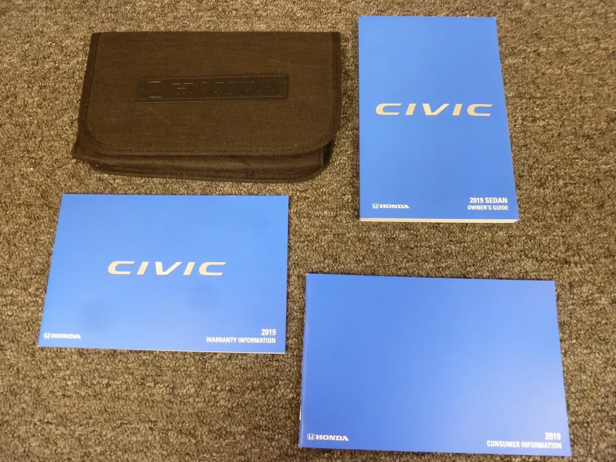2019 honda civic sport owners manual