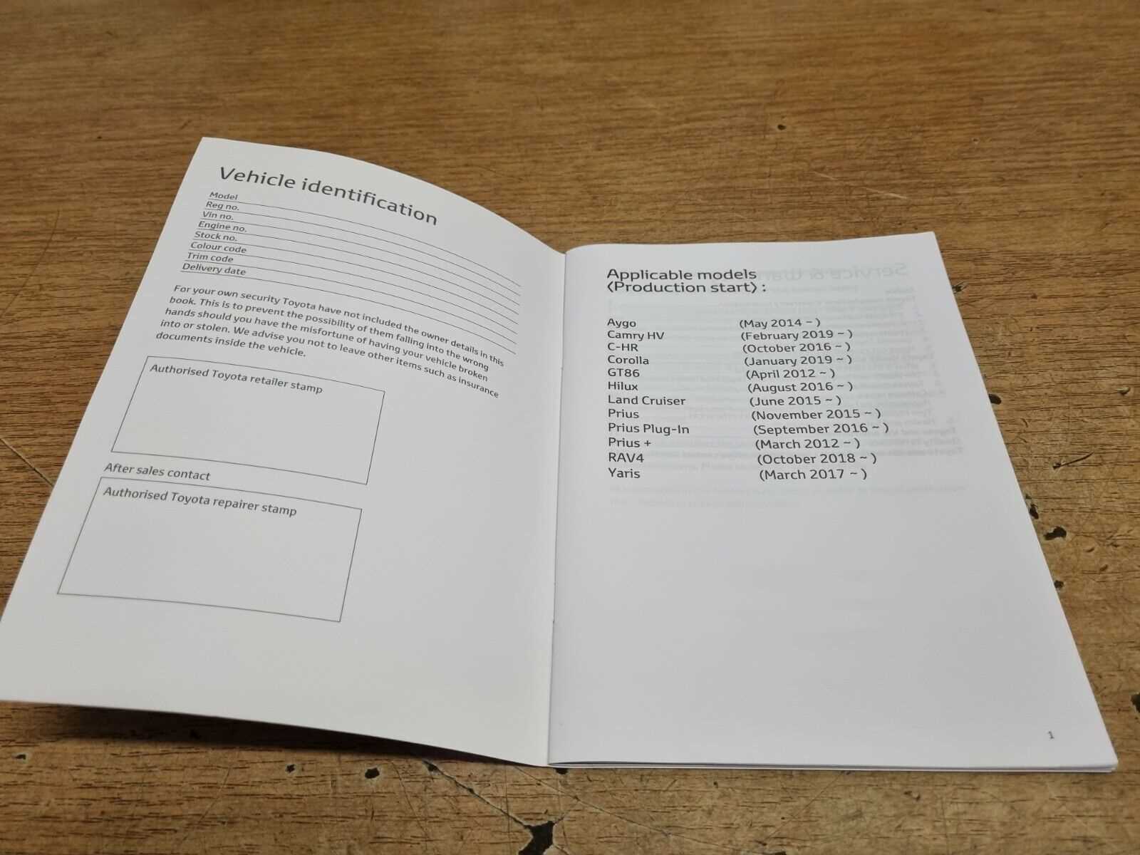 2019 prius owners manual
