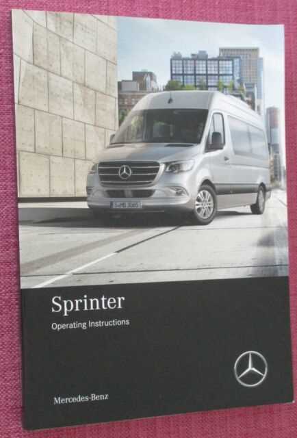 2019 sprinter owners manual