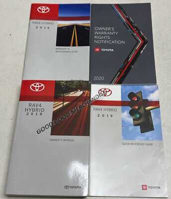 2019 toyota rav4 owners manual