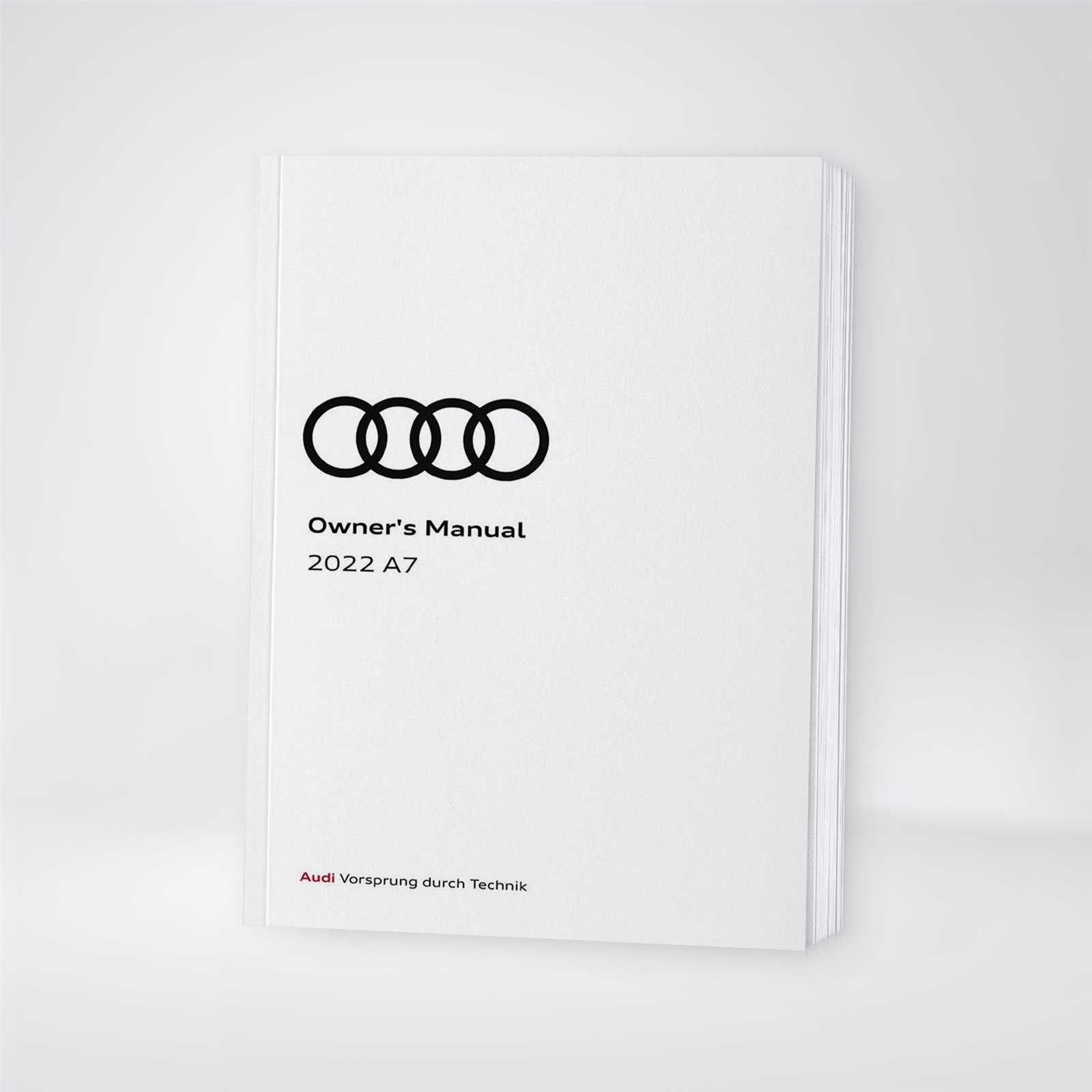 2019 audi a7 owners manual