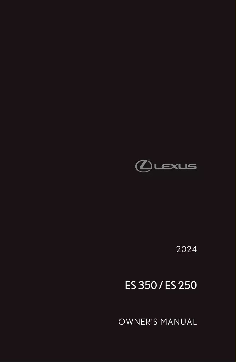 2019 es 350 owners manual