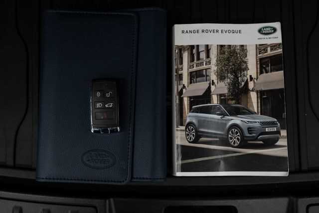 2019 range rover evoque owners manual