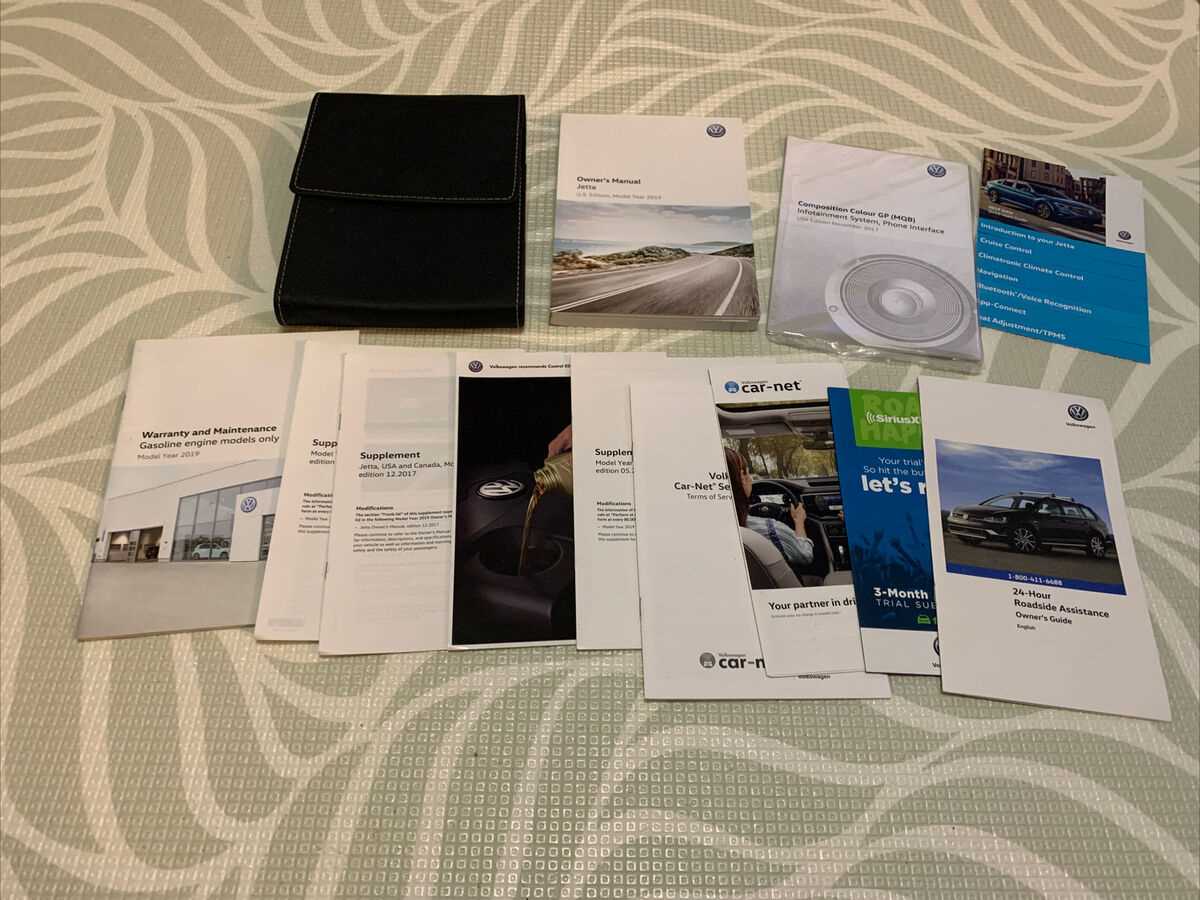 2019 vw jetta owners manual