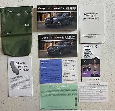 2020 jeep grand cherokee summit owners manual