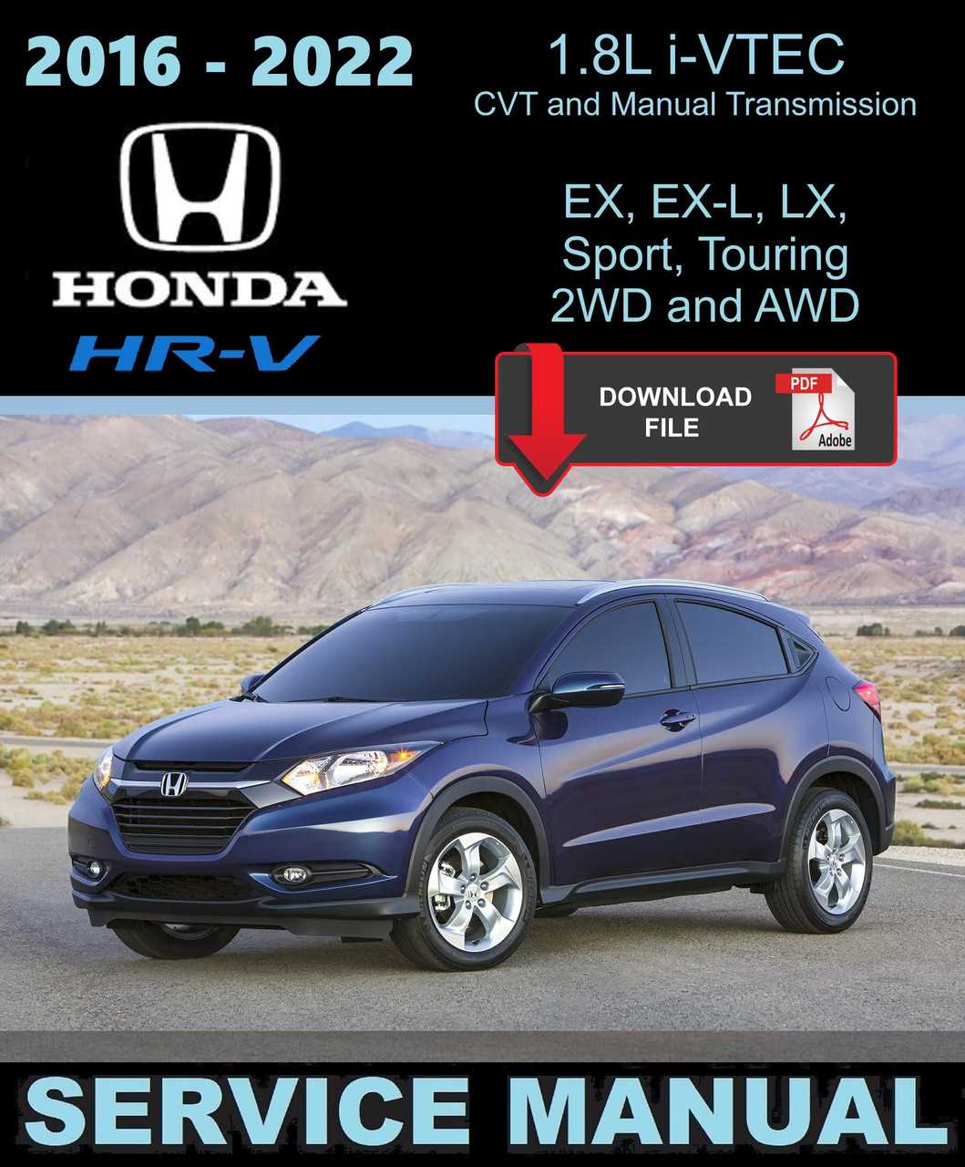 2020 honda hrv owners manual