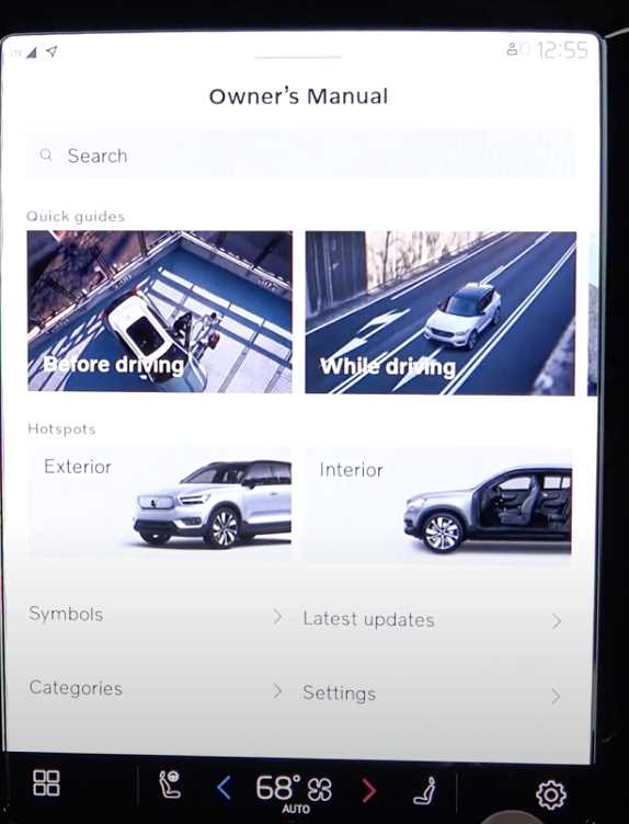 2021 volvo xc40 recharge owners manual