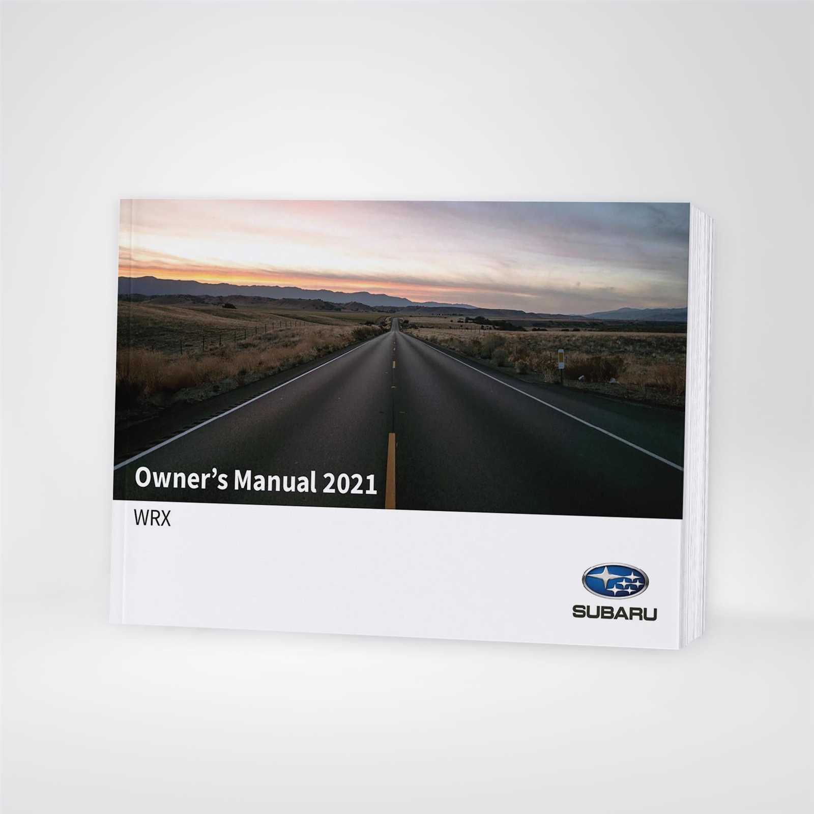 2021 wrx owners manual
