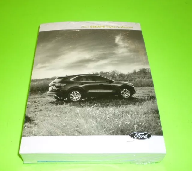 2022 ford escape owners manual