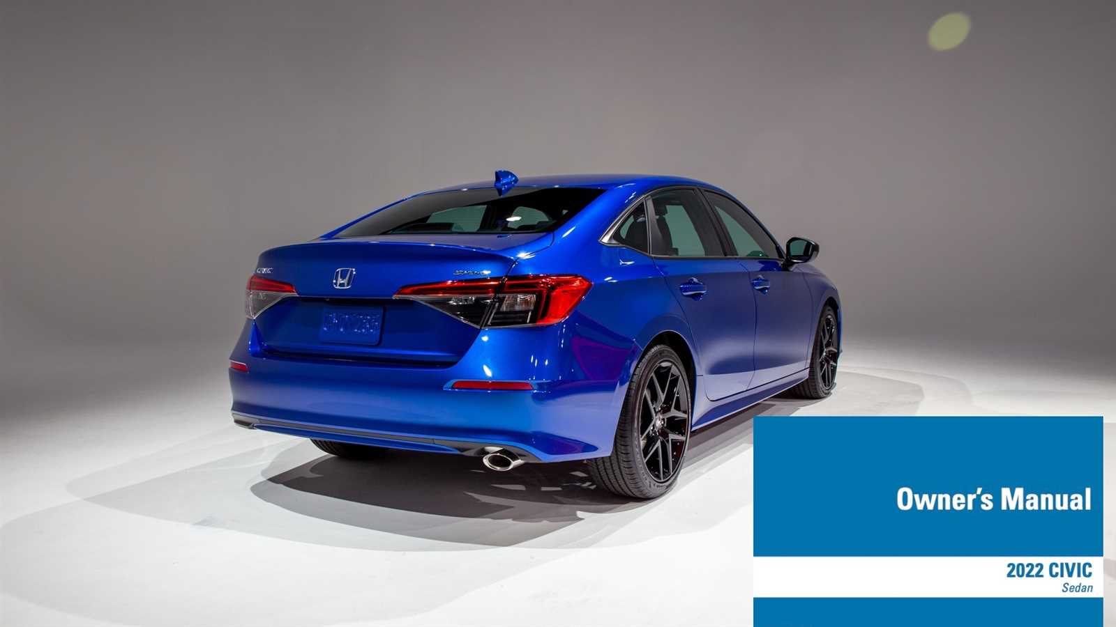 2022 honda civic si owners manual