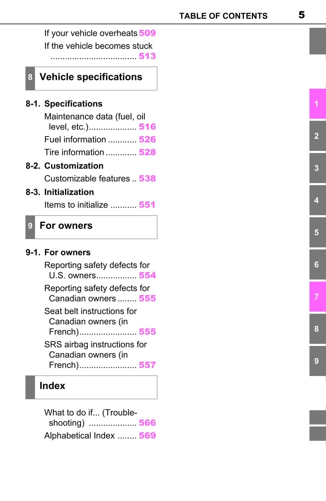 2022 toyota sienna owners manual