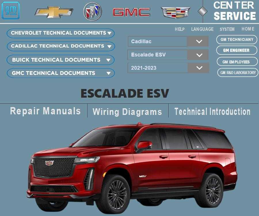 2022 cadillac escalade owners manual