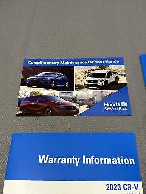 2023 cr v owners manual