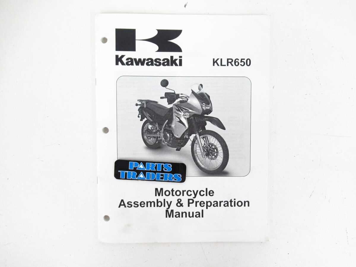 2023 klr 650 owners manual