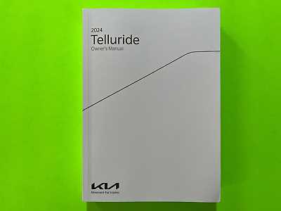 2024 kia telluride owners manual