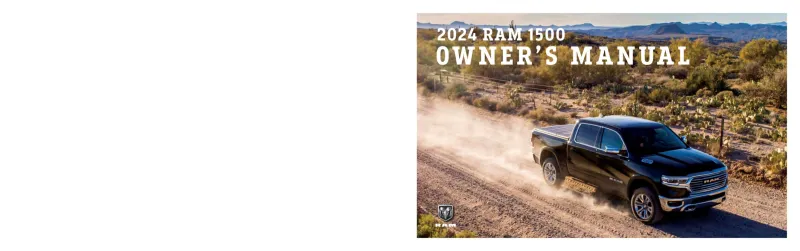 2024 ram owners manual