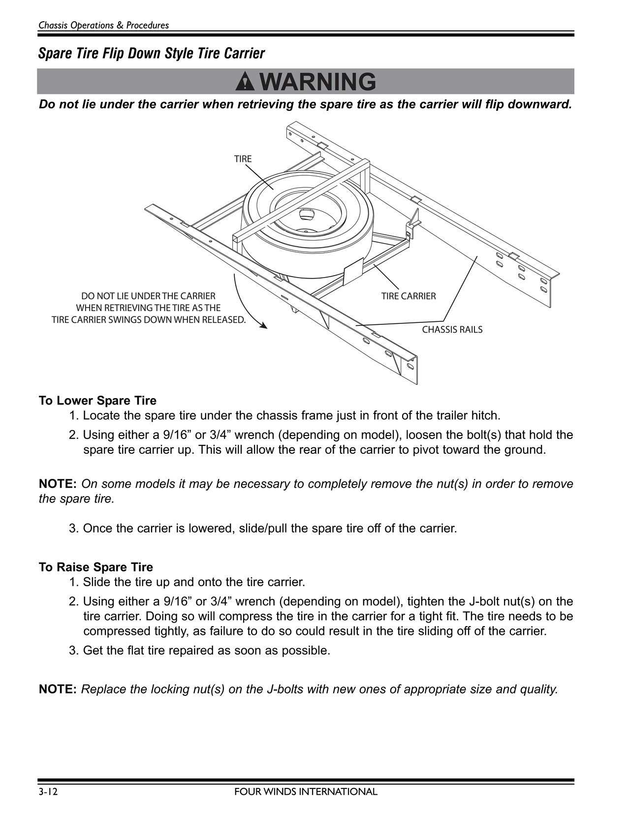 5th wheel owners manual