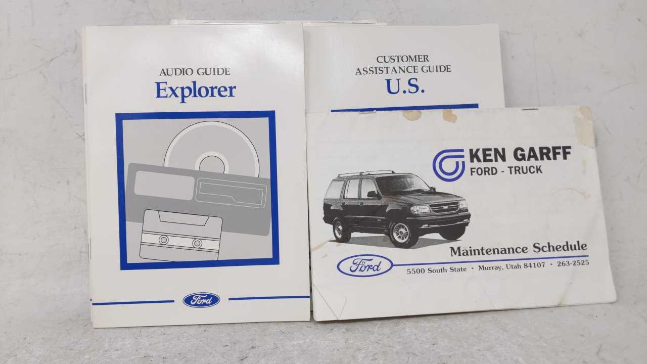 97 ford explorer owners manual