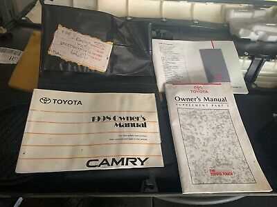 98 toyota camry owners manual