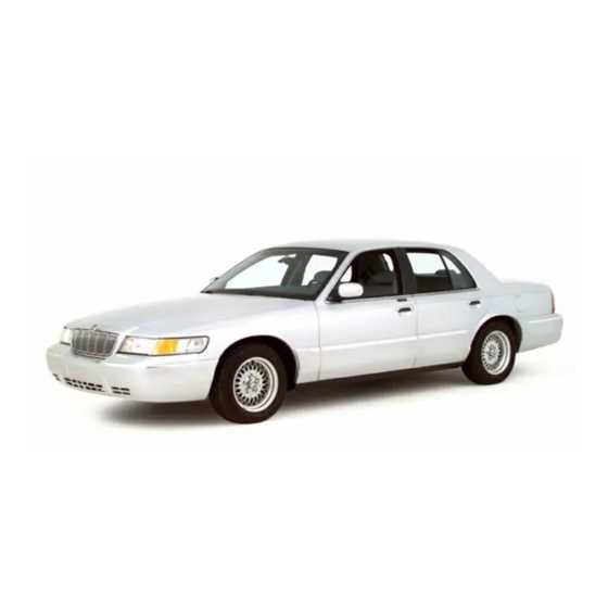 99 grand marquis owners manual