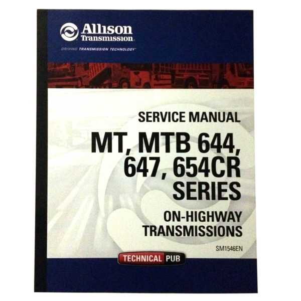 allison transmission owners manual