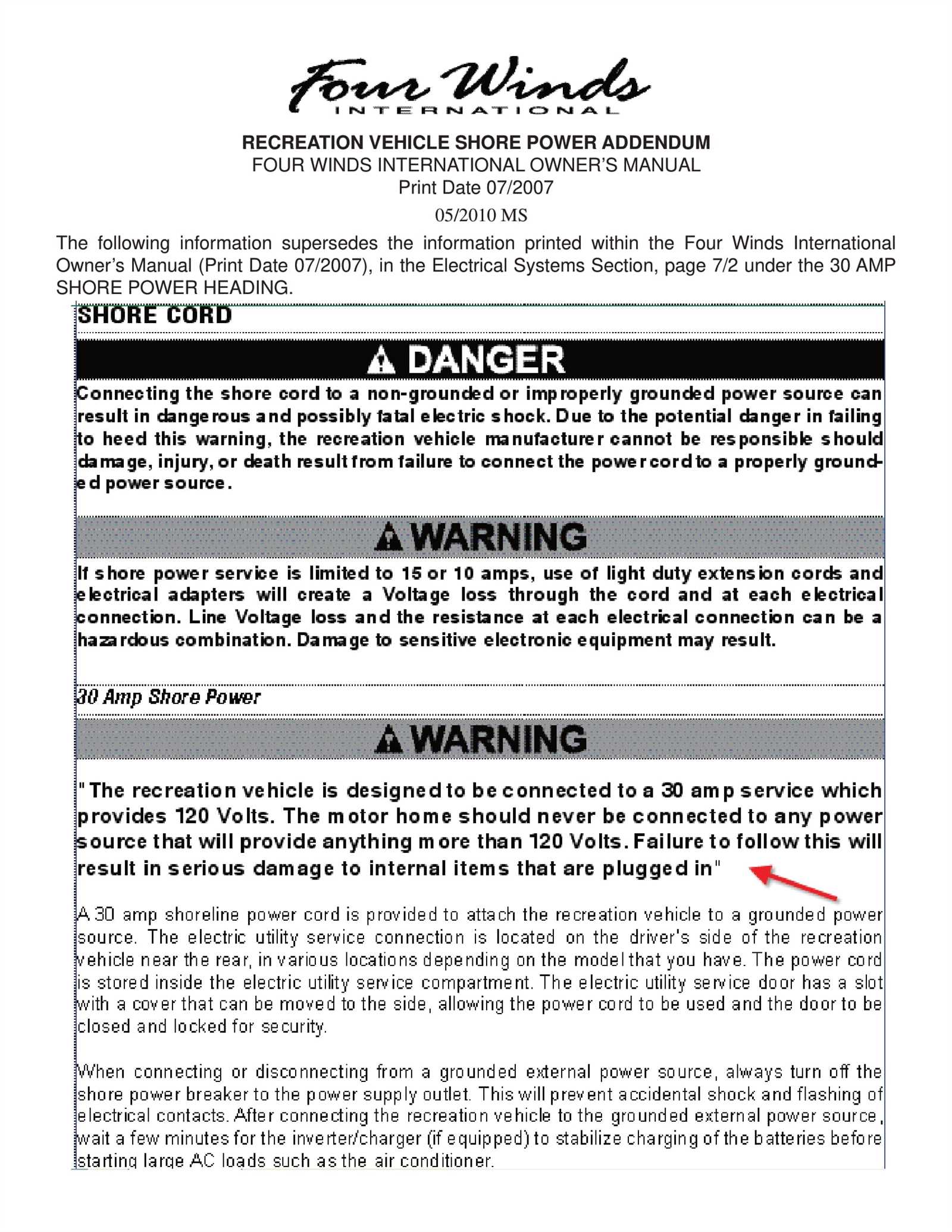 american coach owners manual