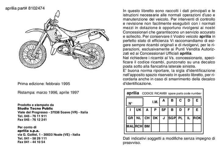 aprilia owners manual download
