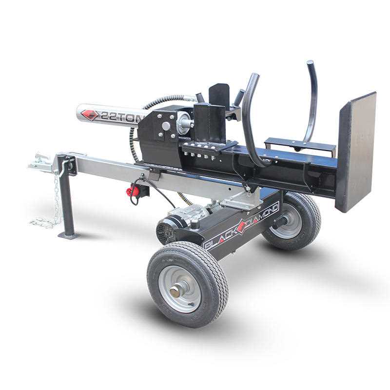 black diamond 37 ton log splitter owners manual