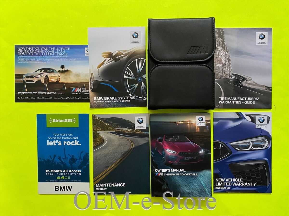 bmw m8 owners manual